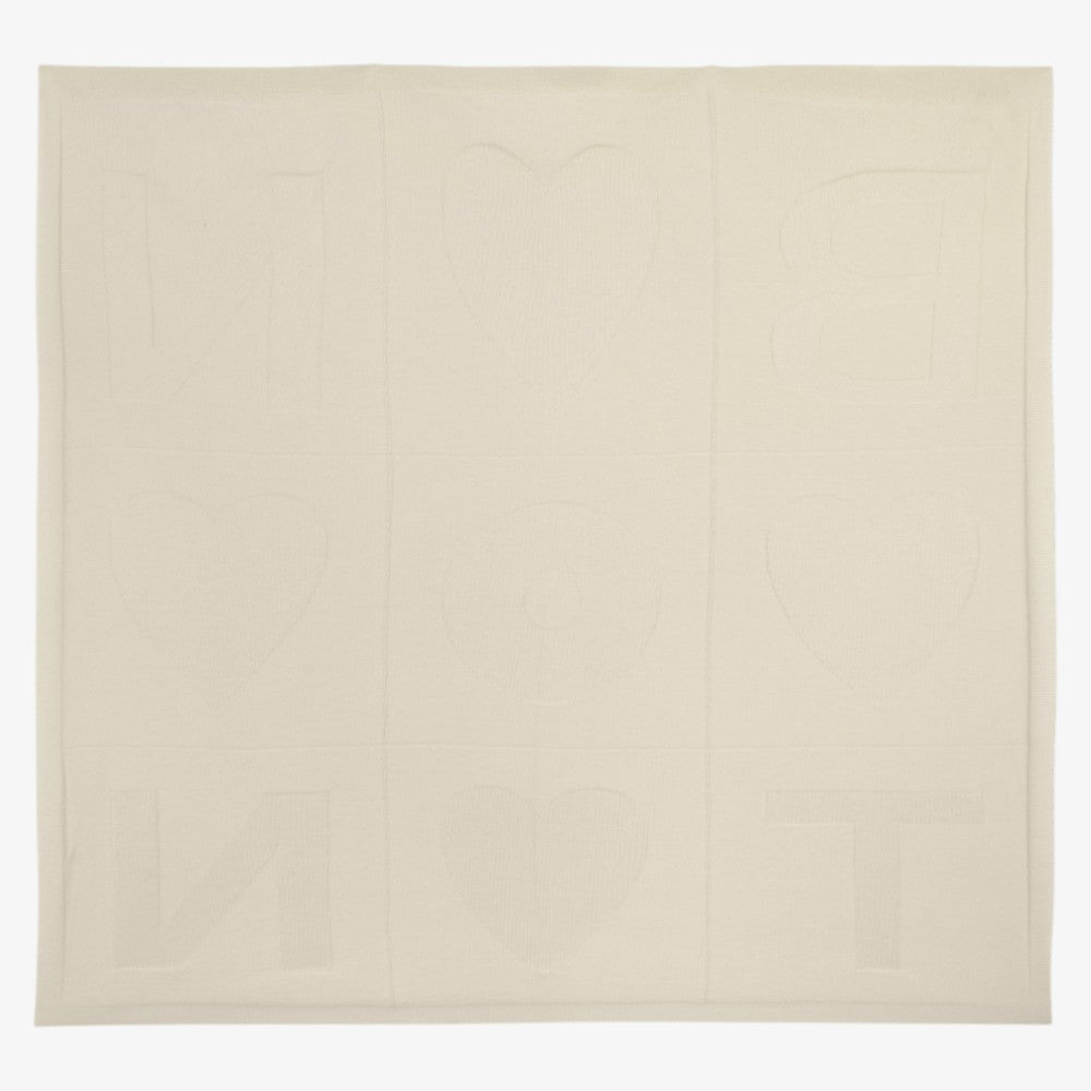Logo Blanket - Ecru