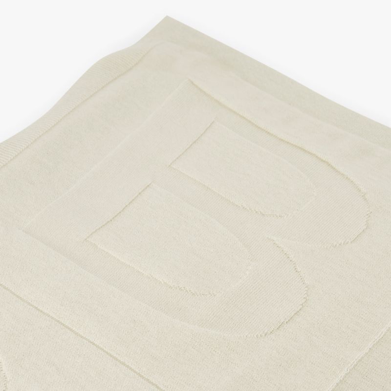 Logo Blanket - Ecru
