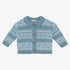 Printed Sweater - Blue