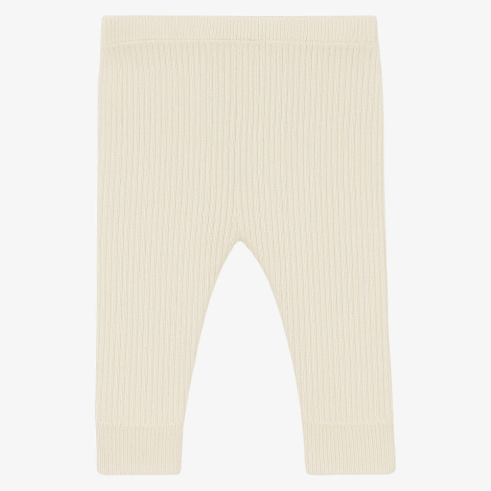 Ribbed Legging - Ecru