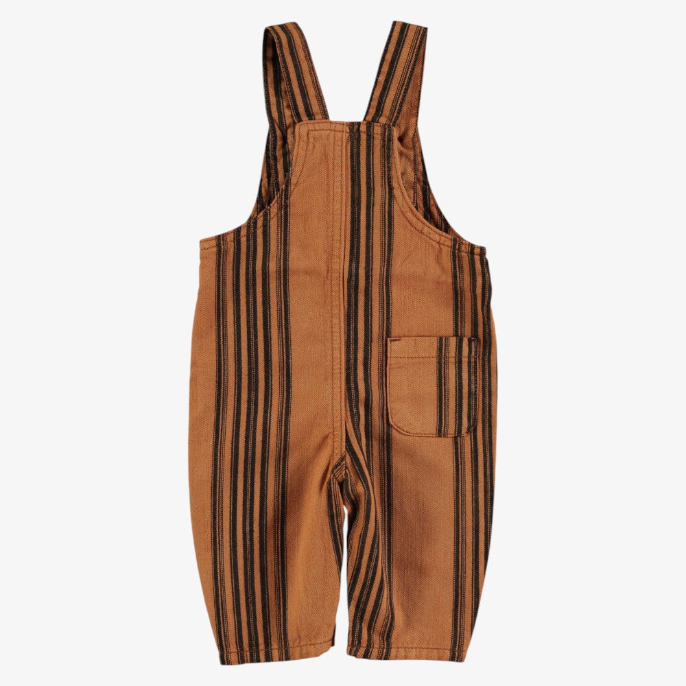 Striped Romper - Brown