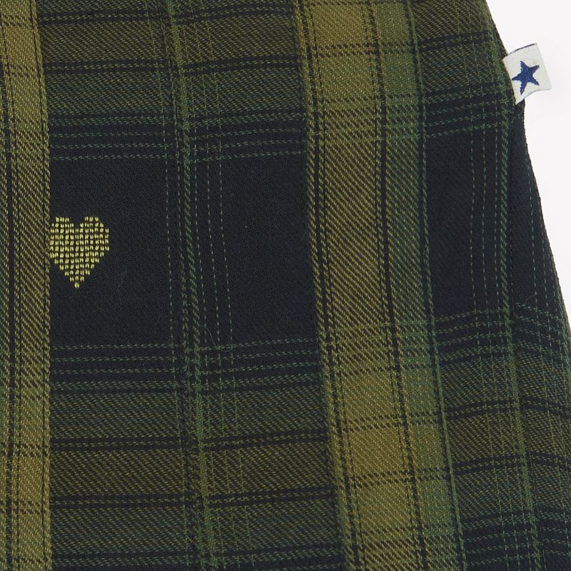 Plaid Skirt - Black Multi