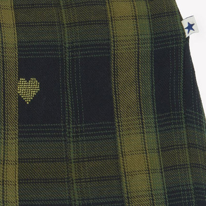 Plaid Skirt - Black Multi