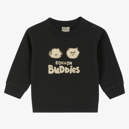 Sheep Sweatshirt And Leggings - Black