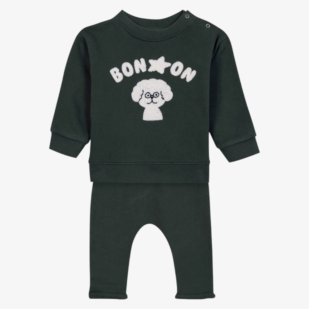 Sheep Sweatshirt And Leggings - Charcoal