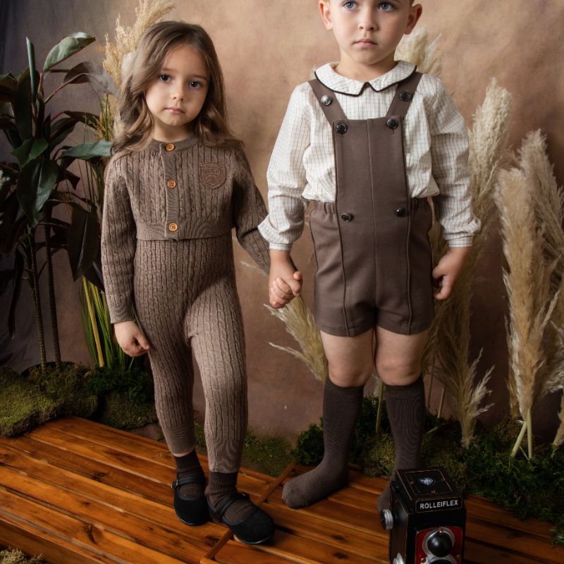 Jersey Romper - Mocha