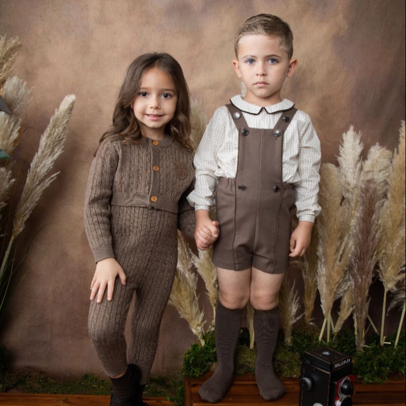 Jersey Romper - Mocha