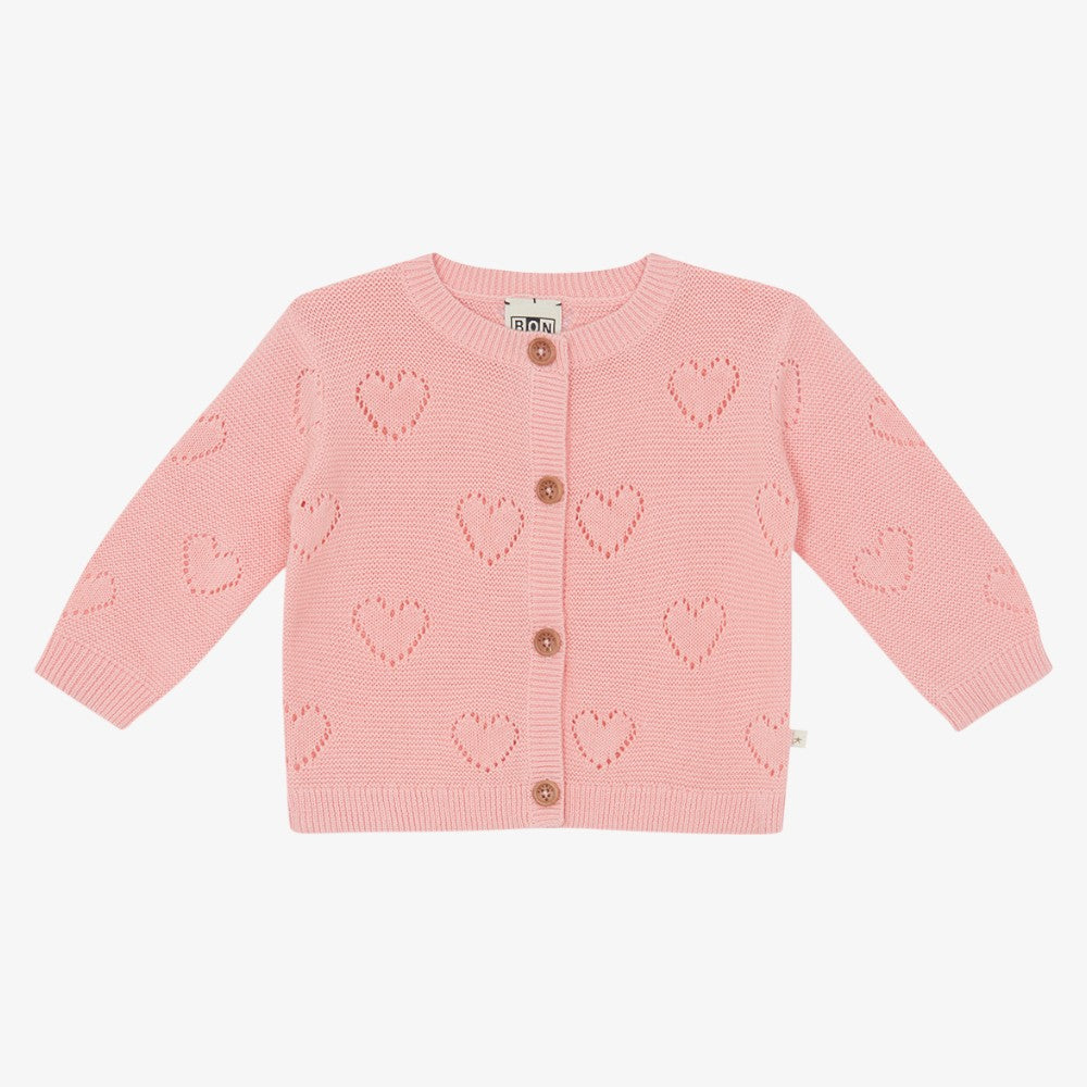 Lilet Cardigan - Rose