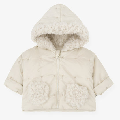 Benjamin Jacket And Beanie - Ecru
