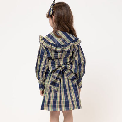 Plaid Skirt - Blue