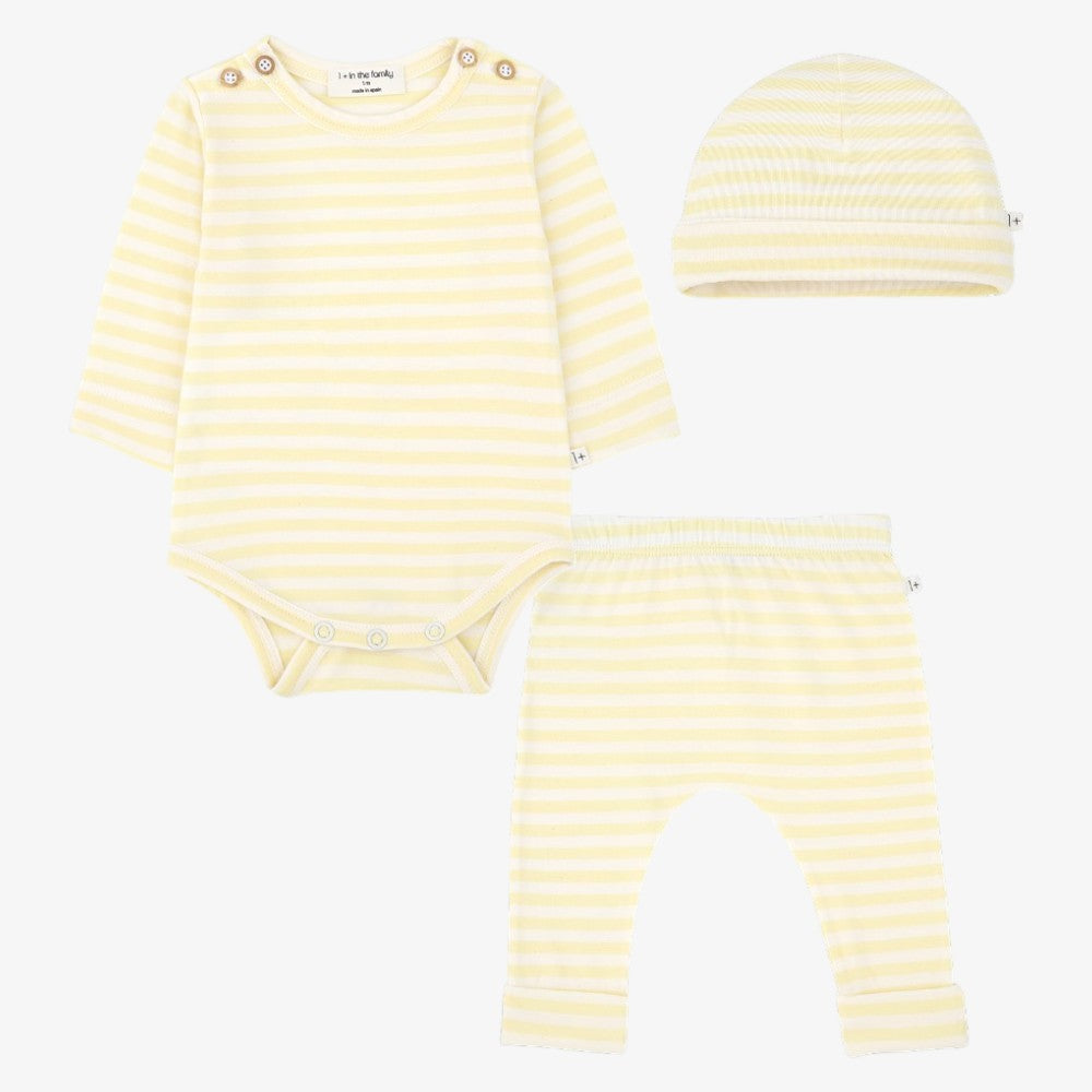 Biel Set  - Pastel Yellow