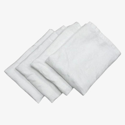 Birdseye Cloth Diapers 6 Count - White