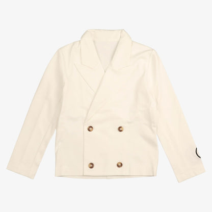 Double Breasted Blazer - Ivory