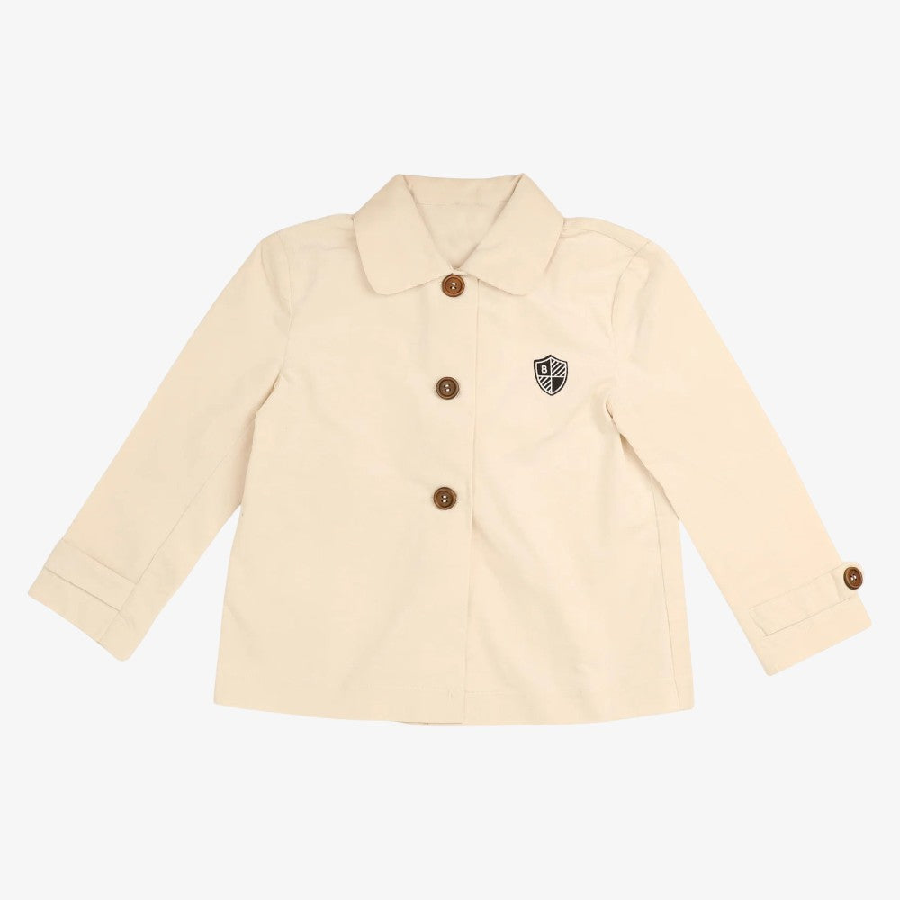 Cuff Tabs Jacket - Ivory