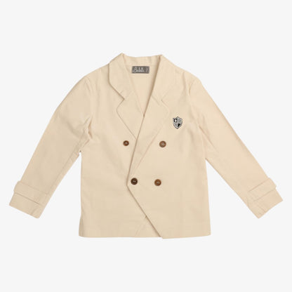 Velour Cord Jacket - Ivory