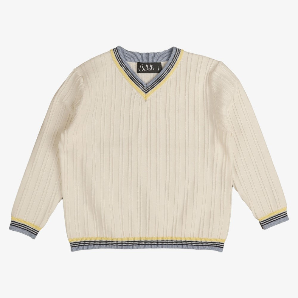 Trim LS Sweater - Green