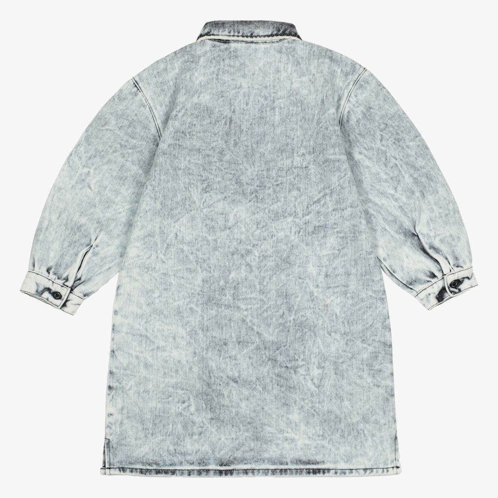 Acid Washed Dress - Denim