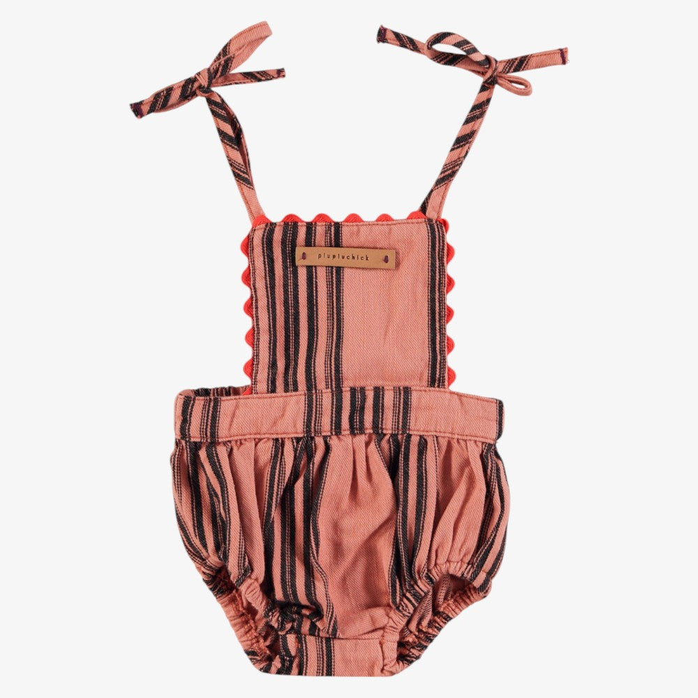 Stripe Romper - Pink