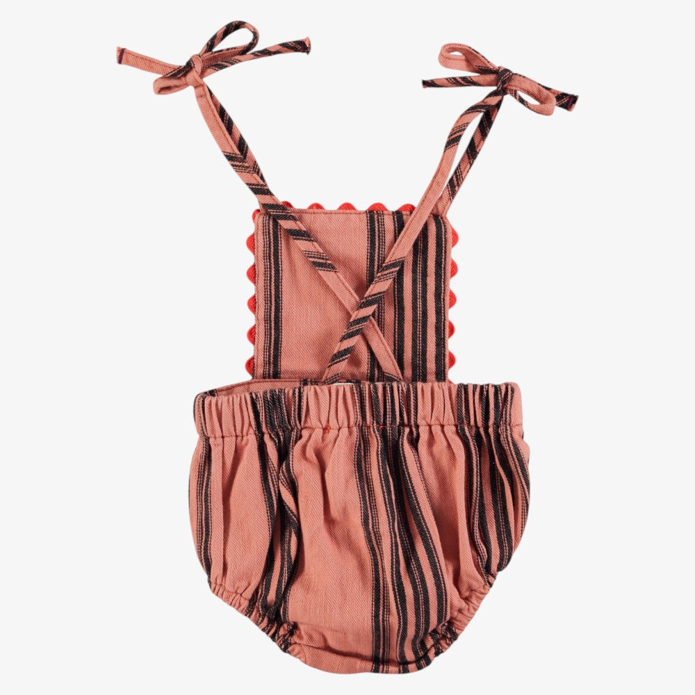 Stripe Romper - Pink