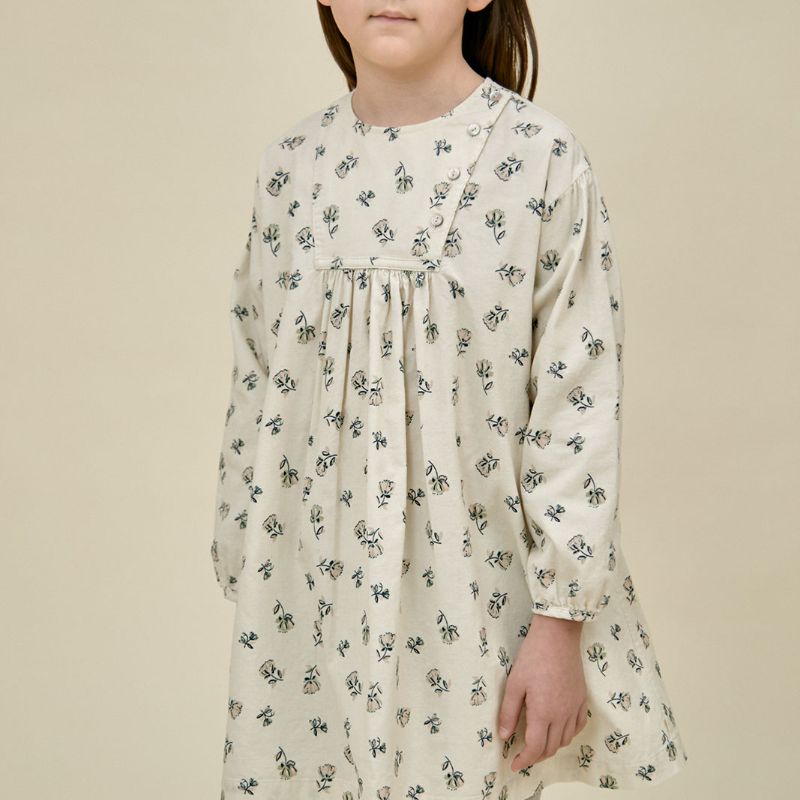 Lowell Corduroy Dress - Cream