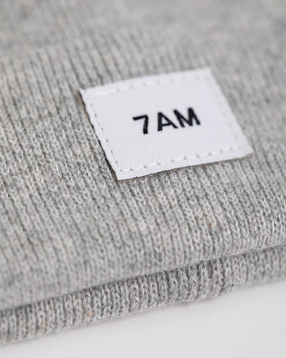 Heather Beanie - Light Grey