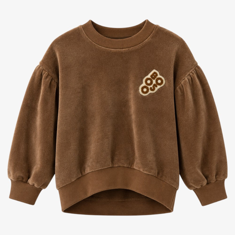 Terry Puff Sweatshirt - Khaki