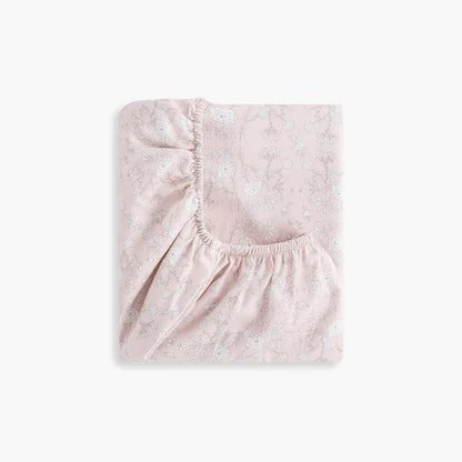Crib Sheet - Birds Pink