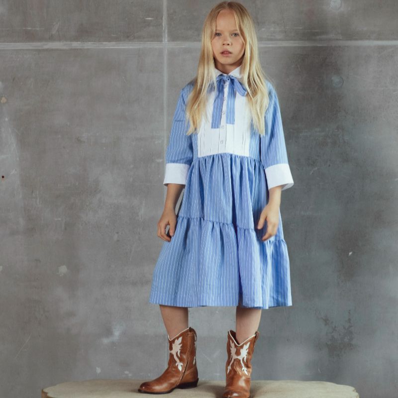 Brooke Dress - Blue