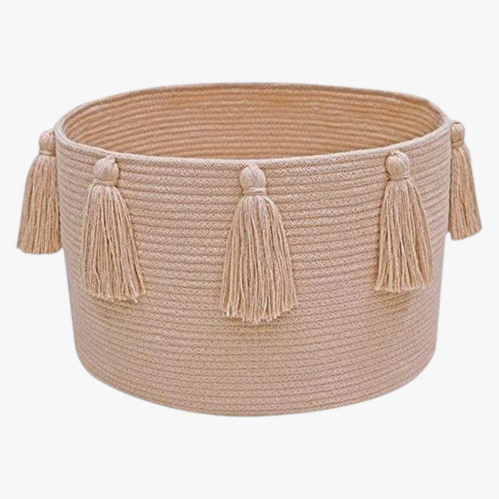Basket Tassels - Rose