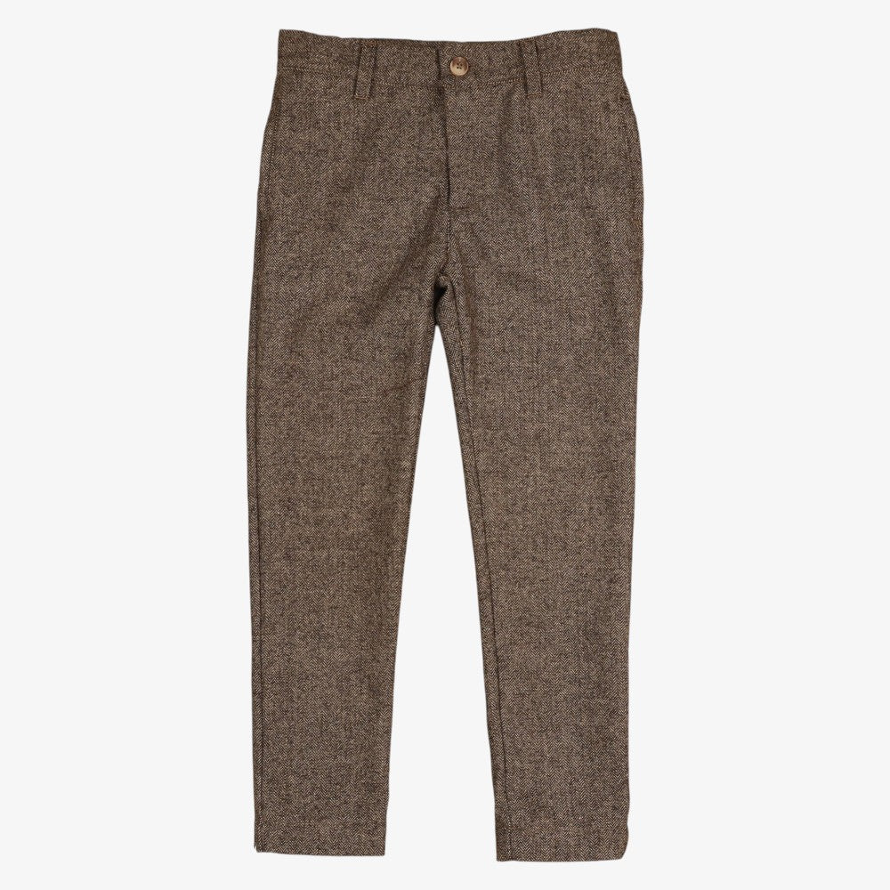 Textured Pants - Brown