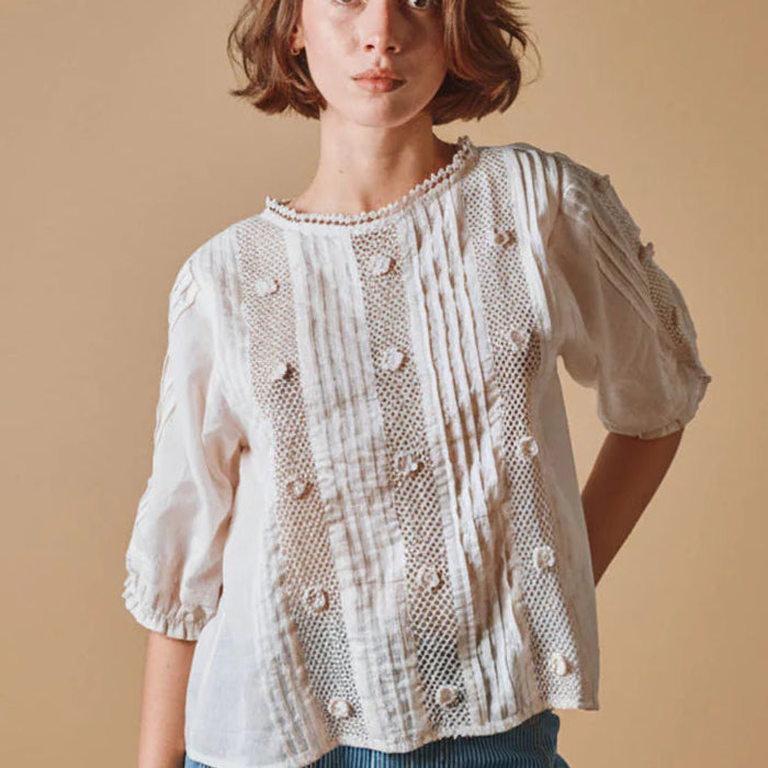 Brodee Shirt - Cream