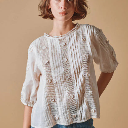 Brodee Shirt - Cream