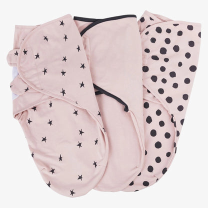 Adjustable Swaddle 3Pack - Pink