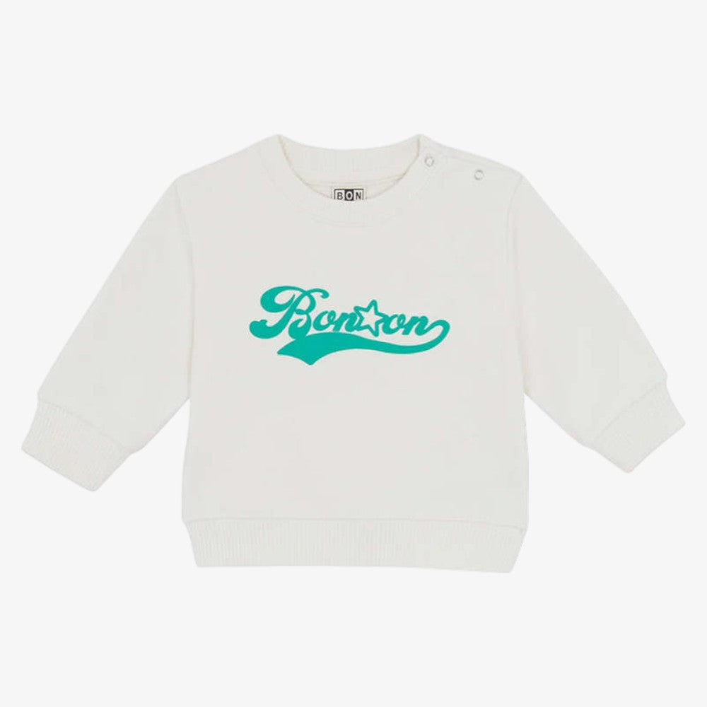 Smily Sweatshirt - Ecru