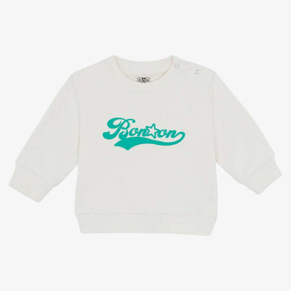 Smily Sweatshirt - Ecru