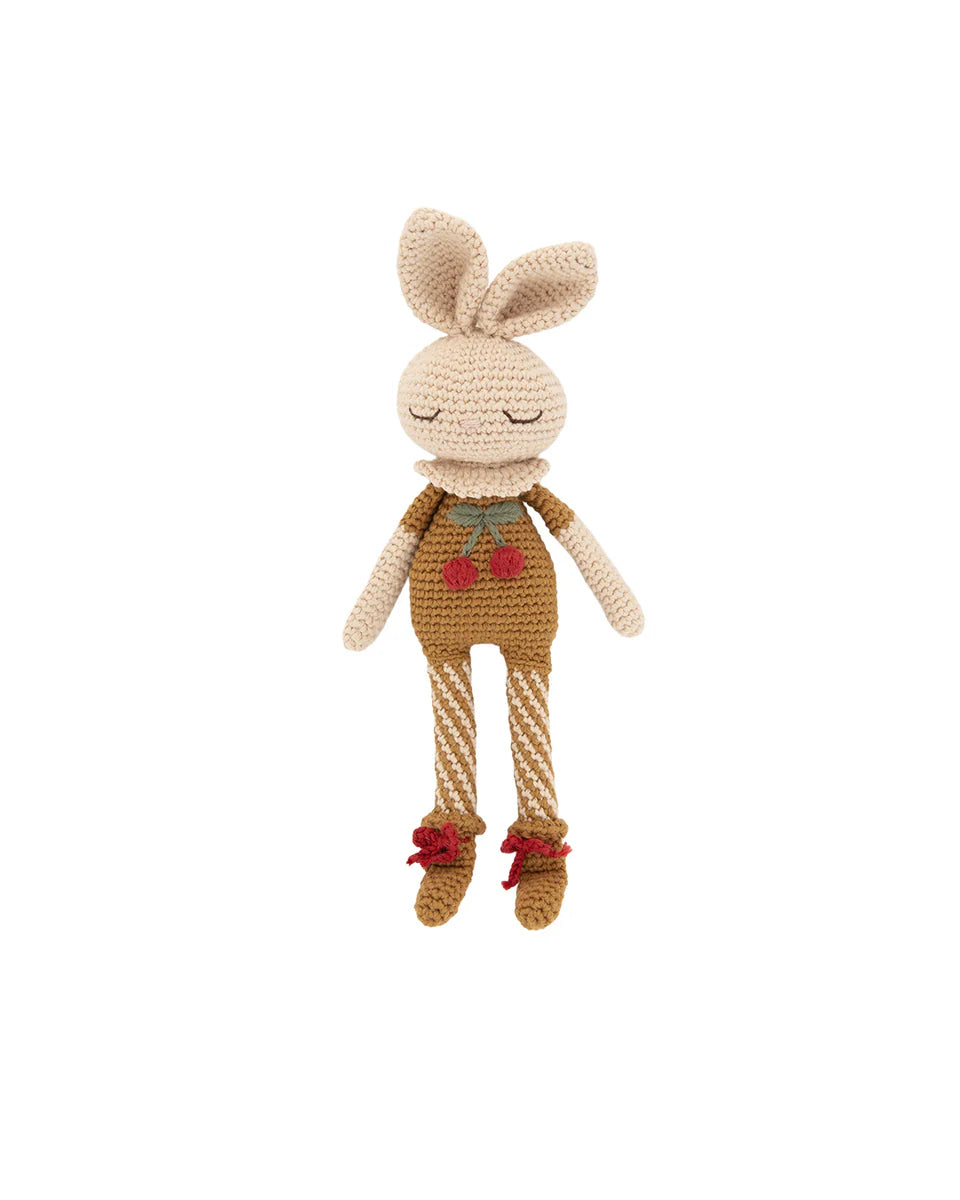 Britney Cherry Bunny - Saddle Brown