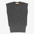 Ribbed V Neck Sweater - Charcoal