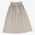 Button Maxi Skirt - Beige