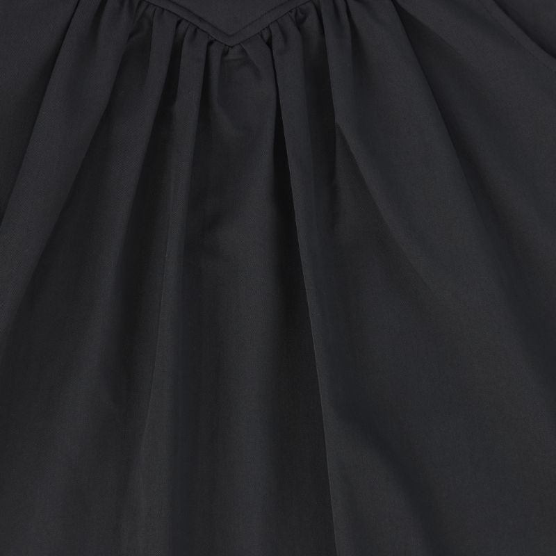 Waisted V Skirt - Black