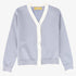 Striped Cardigan - Light Blue