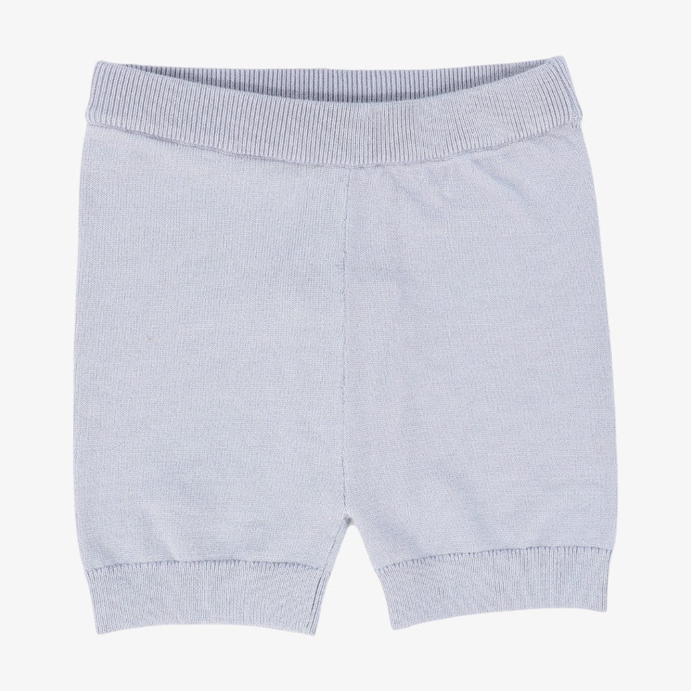 Knit Shorts - Light Blue