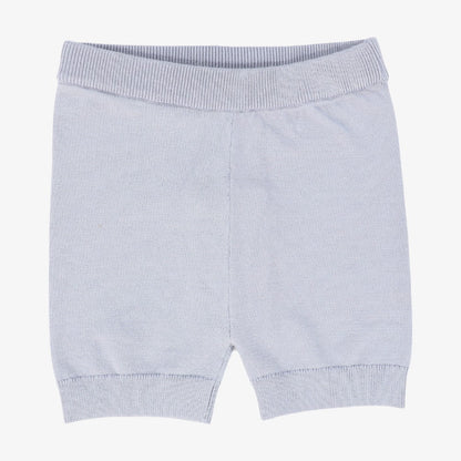 Knit Shorts - Light Blue