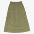 Cargo Stitch Detail Maxi Skirt - Olive
