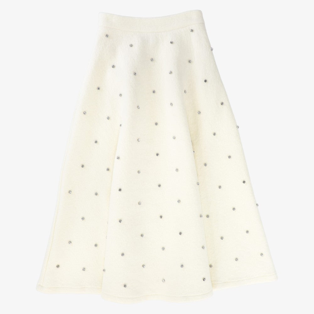 Jewel Skirt - Ivory