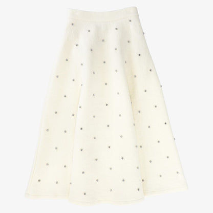 Jewel Skirt - Ivory