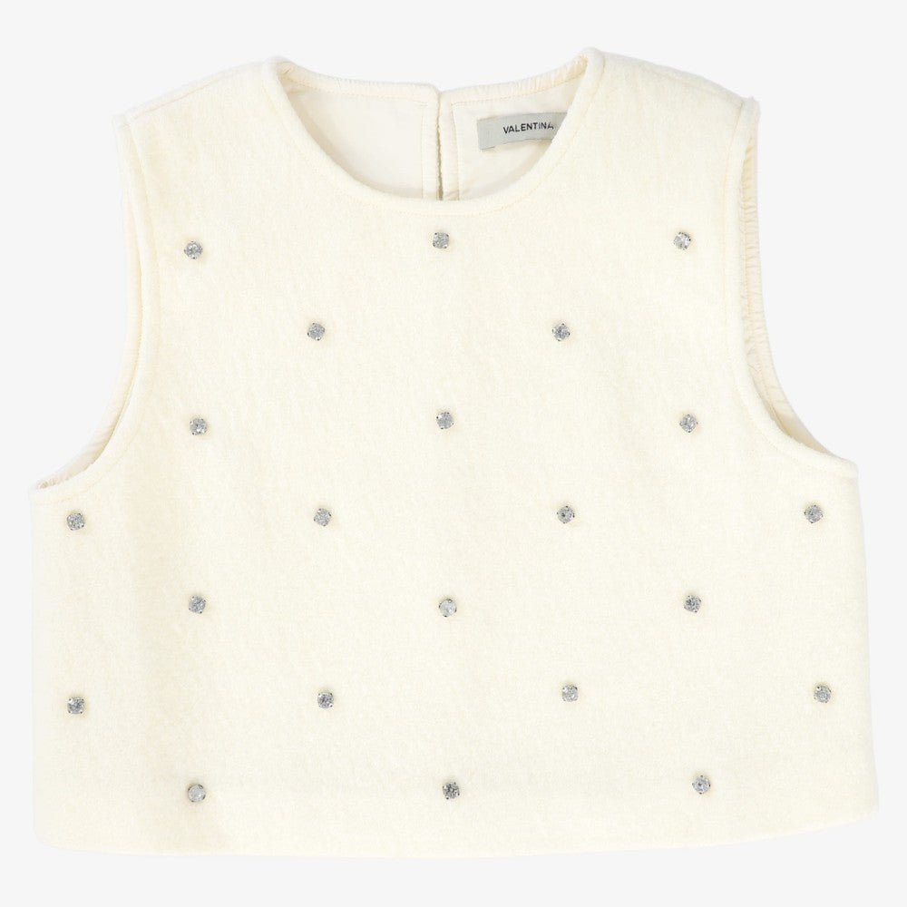 Jewel Vest - Ivory