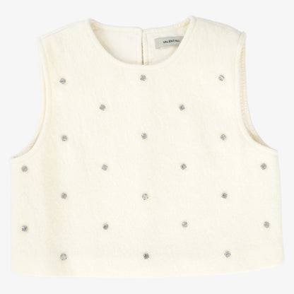 Jewel Vest - Ivory