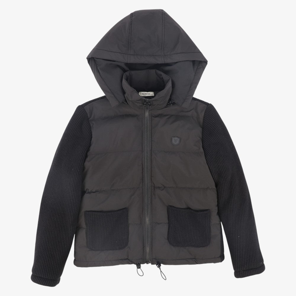 Pocket Puffer Jacket - Black