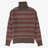 Fair Isle Turtleneck - Brown