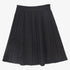 Pleated Skirt - Blk Denim